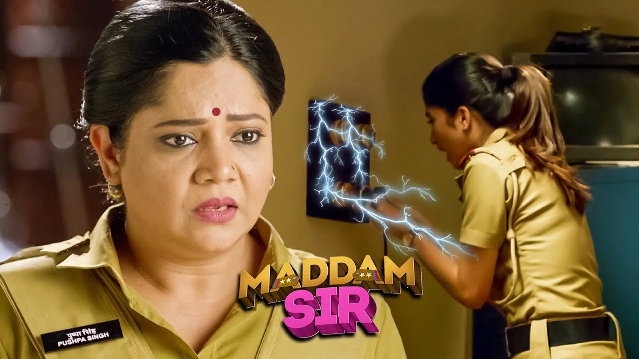 Santosh Sharma को लगा बिजली का झटका | Madam Sir | Best Comedy Show | Hindi TV Serial