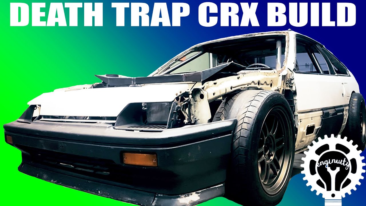 Subaru Powered RWD Honda CRX Build: Tube Chassis Construction [1 Year Time Lapse]