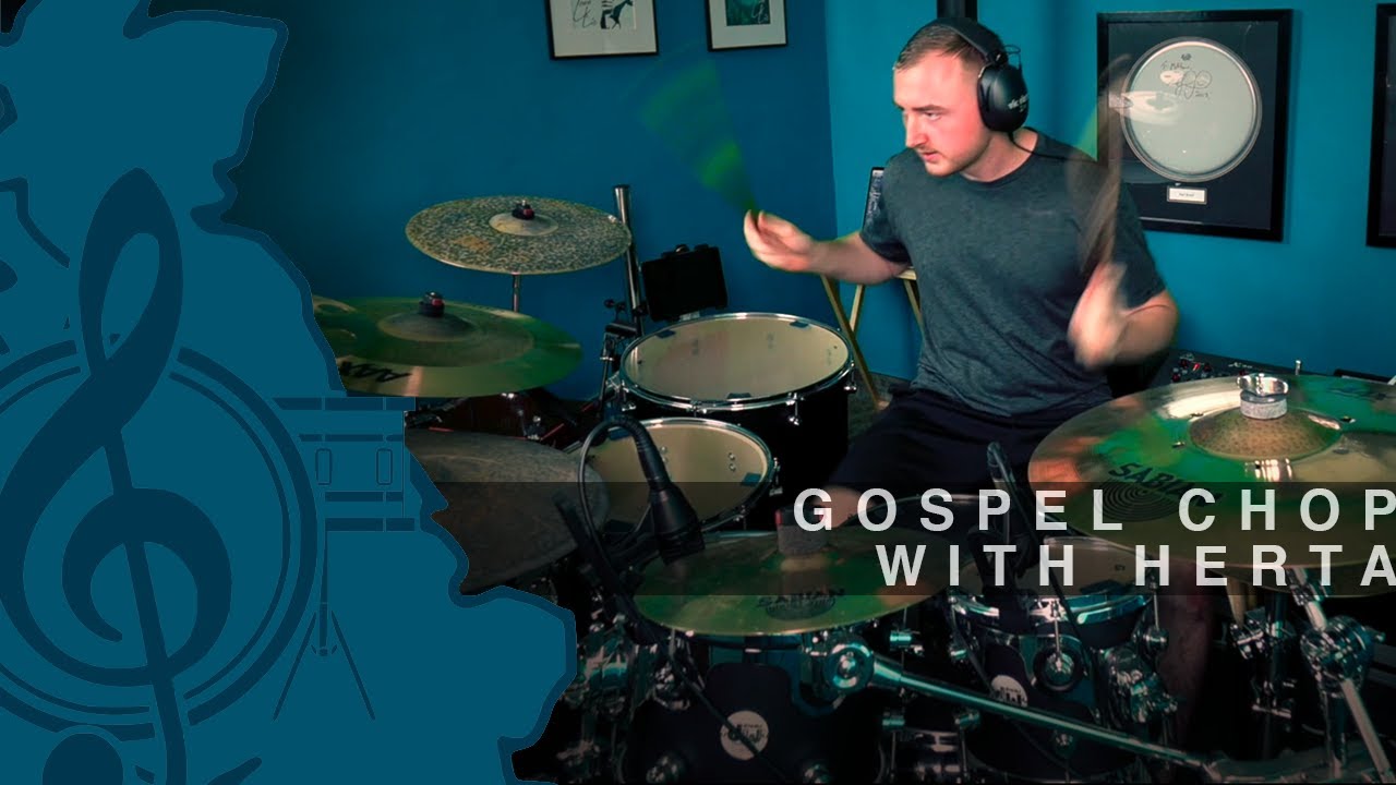 Linear Drum Fill / Gospel Chop using the Herta | Drum Lesson