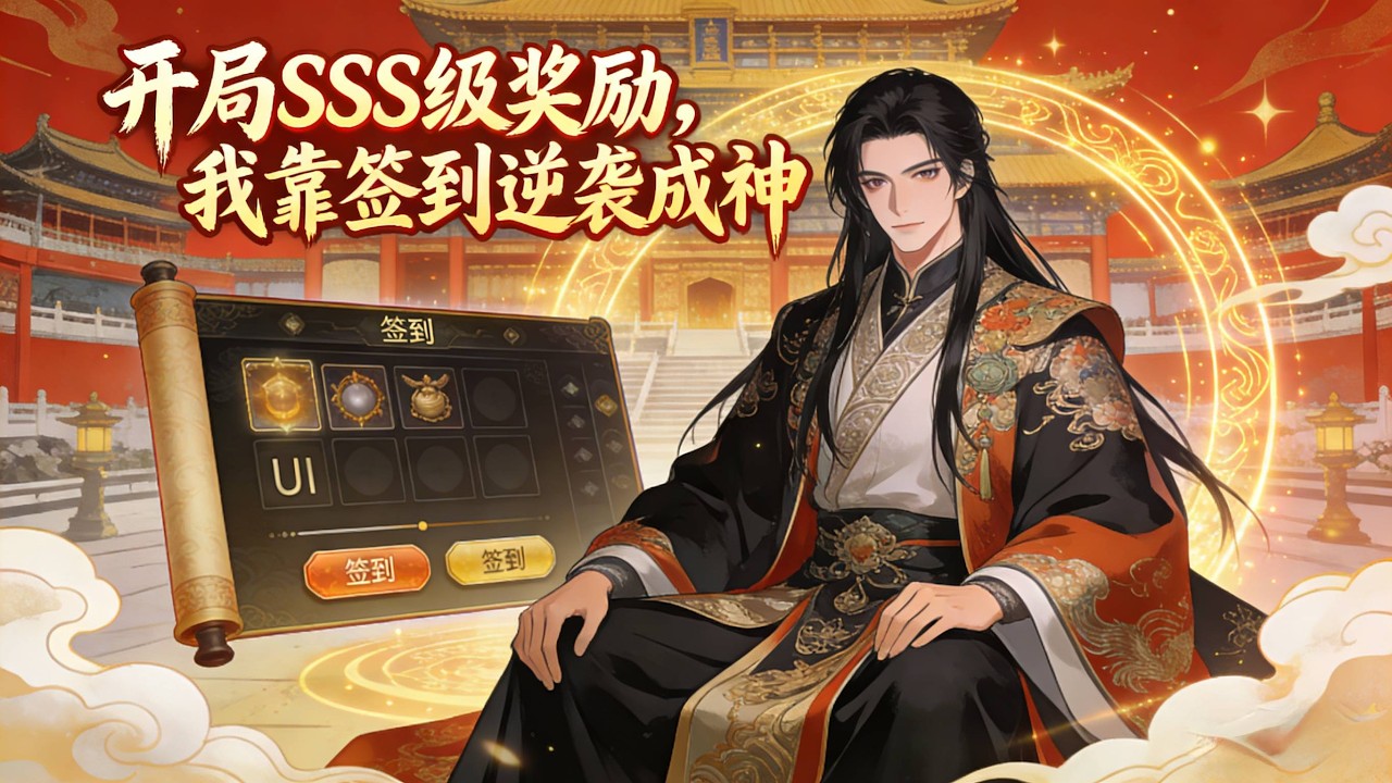 【Multi Sub】《開局SSS級獎勵，我靠簽到逆襲成神》蟄伏十八年，簽到系統啟動！ 我從待宰世子逆襲為皇朝禁忌天驕！#漫劇 #動態漫 #AI漫劇 #動漫 #動畫