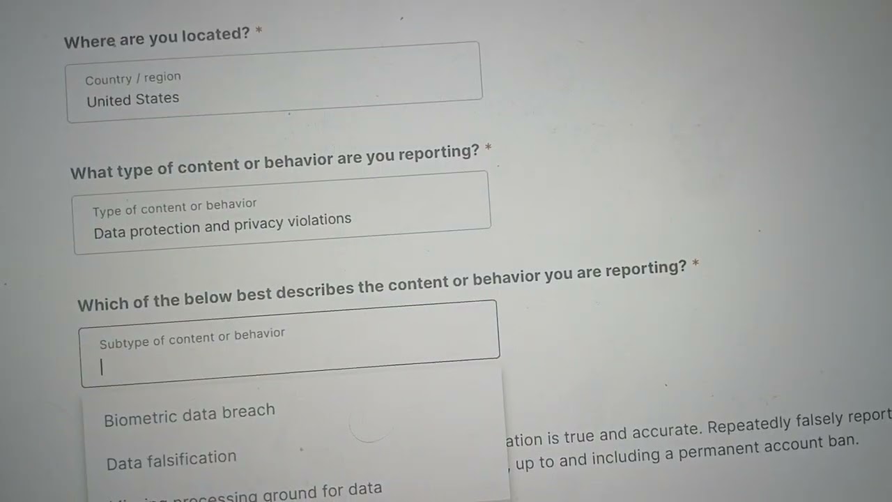 How to report a hacker for Illegal Content
