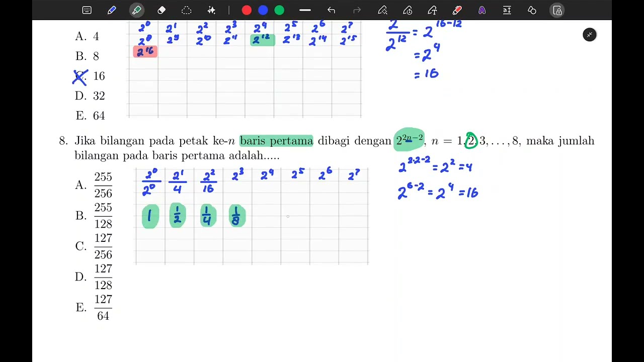 Bocoran Asli Soal UTBK SNBT 2025 Penalaran Matematika | Penulisan Bilangan pada Kertas Berpetak