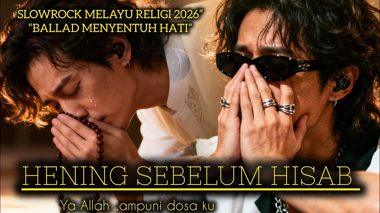 SLOWROCK MELAYU RELIGI 2026 – Hening Sebelum Hisab | Lagu Taubat Paling Menyentuh Hati