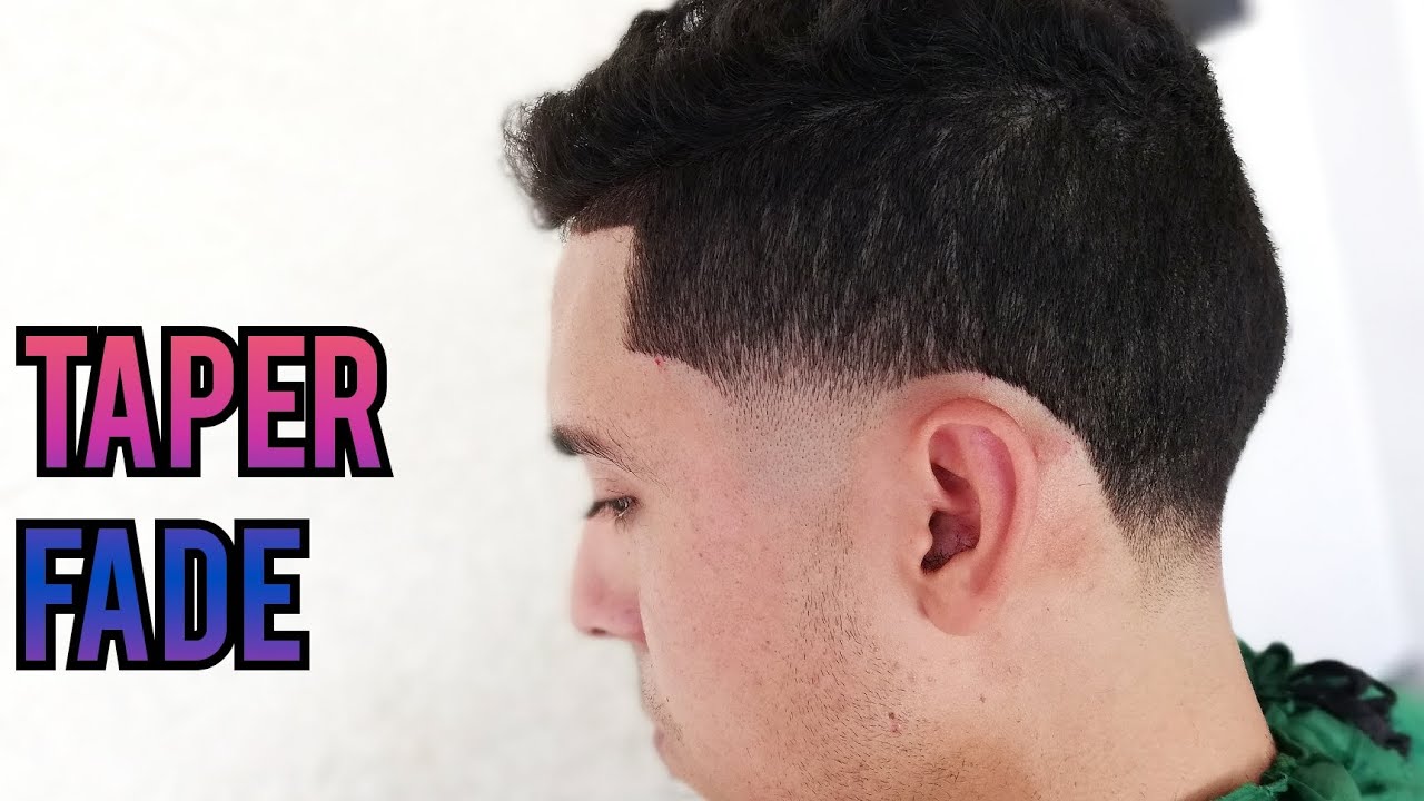 TAPER FADE OSCURO CON Y SIN PEINES ESPECIALES | How to make a Taper Fade.