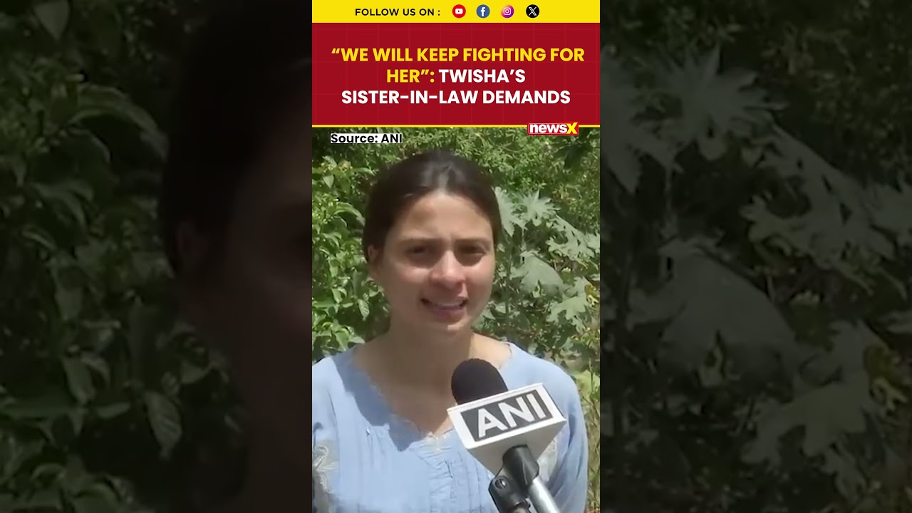 #watch | &ldquo;We will keep fighting for her&rdquo;: Twisha&rsquo;s Sister‑in‑Law Vows Justice Till the End #shorts