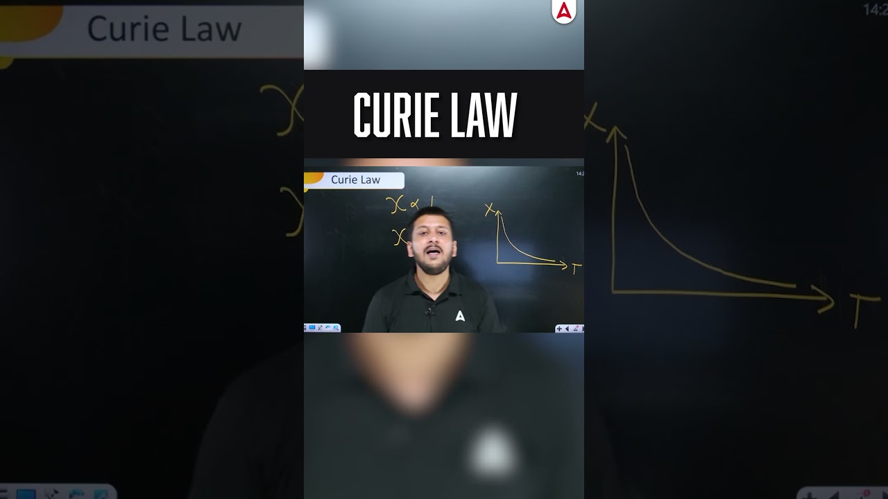 Curie&rsquo;s Law Made Easy for NEET 2026 | Physics by Nishant Sir (Class 11&ndash;12 Must Watch)