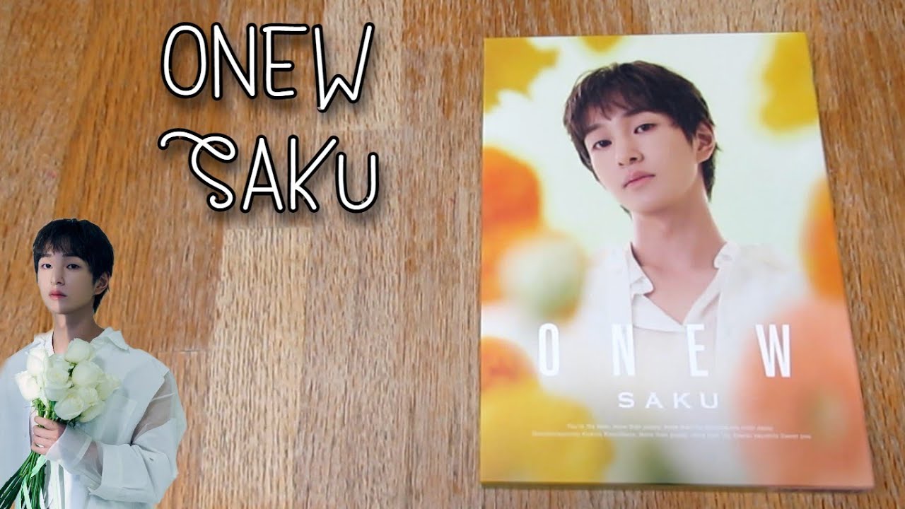 (Unboxing) ONEW 2nd Japanese Mini Album SAKU (Limited ver)