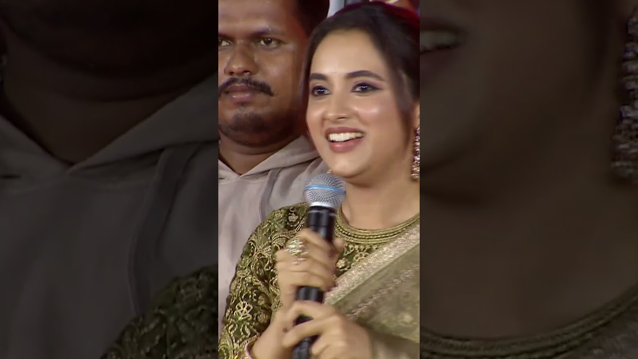 Priyanka Mohan Shines at They Call Him OG Concert | Pawan Kalyan Pre-Release Event | Thaman