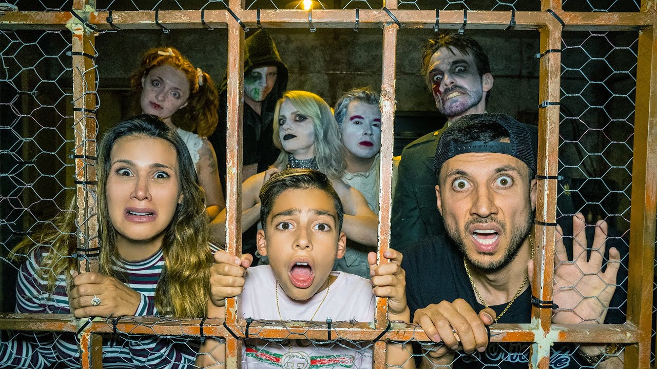LAST To Leave HAUNTED PRISON Wins $1,000 Challenge! | The Royalty Family