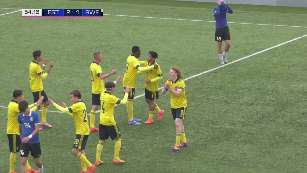 U17 maavõistlused 2024: Eesti - Rootsi 3:3 (02.10.2024)