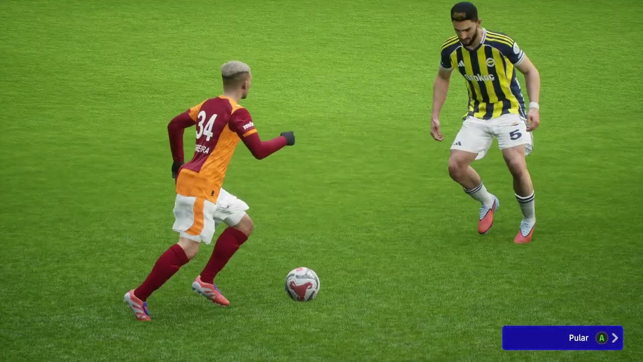 eFootball - Galatasaray vs Fernerbahçe - Gameplay