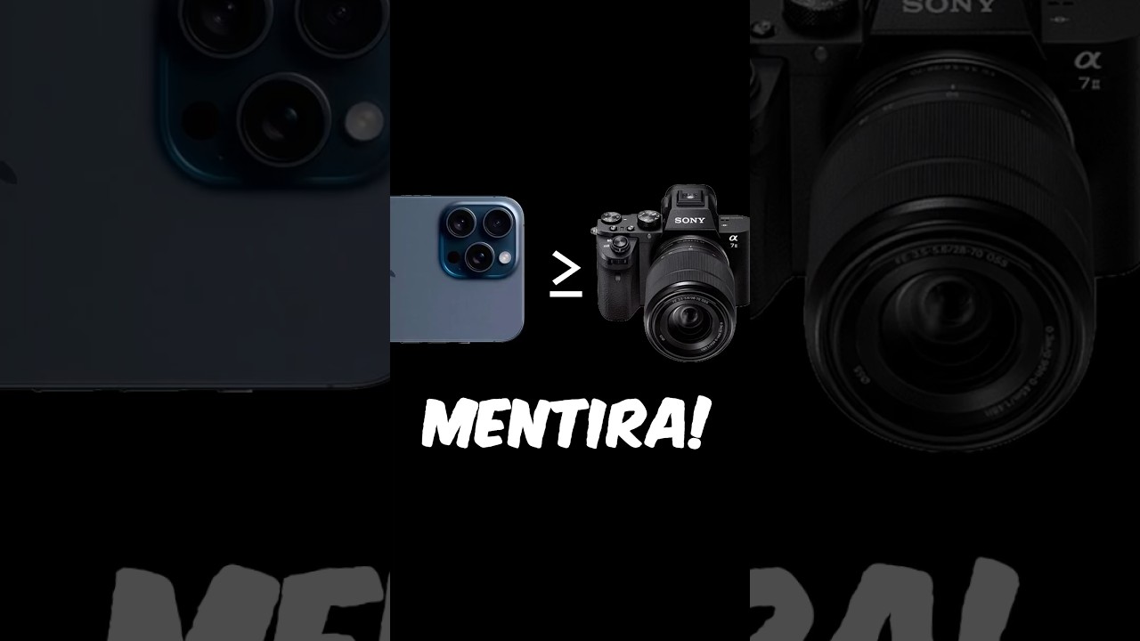 iPhone vs Camara Pro 