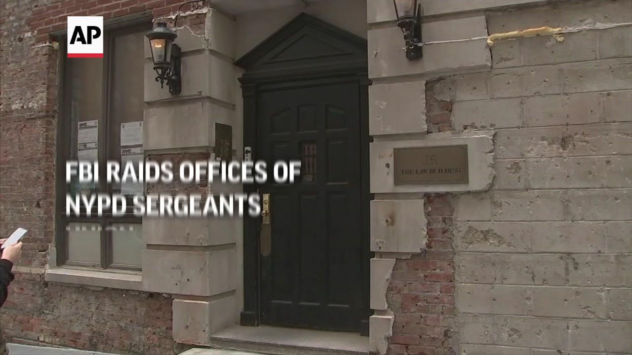 FBI raids offices of NYPD sergeants union