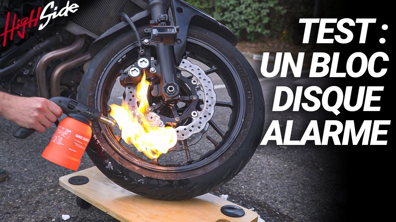 TEST : On essaye un bloc-disque alarme