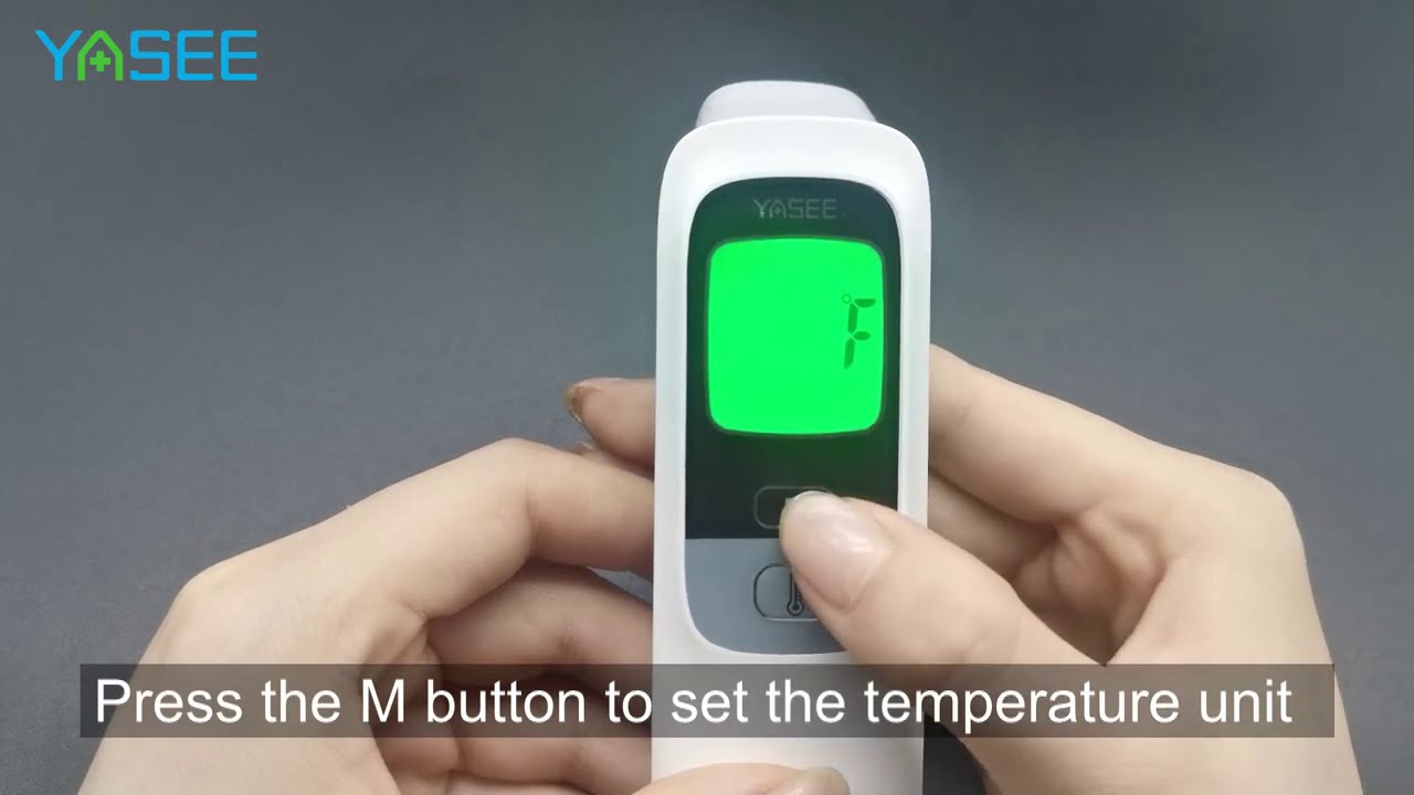 YASEE Infrarood thermometer - Instructievideo