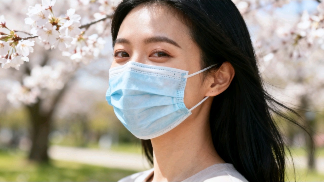 半张脸