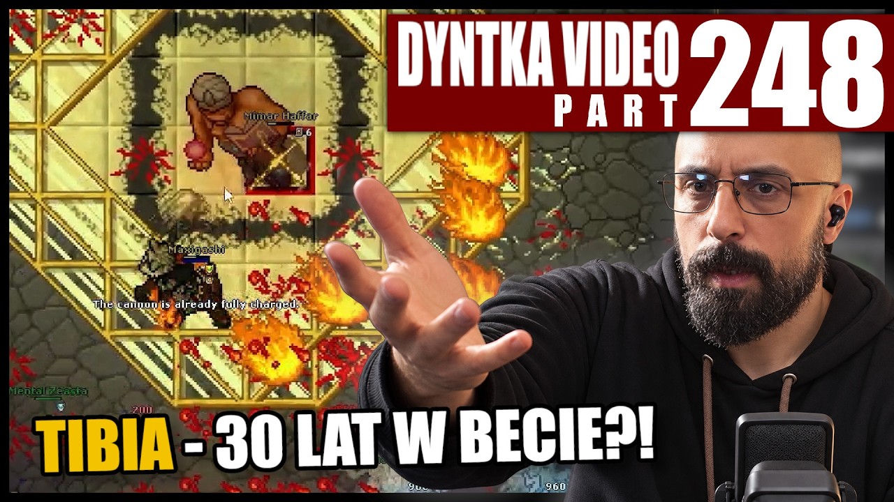 Niby naprawili ten błąd... + Morgaroth po p&oacute;ł roku czekania! | Tibia - Dyntka Video odc. 248