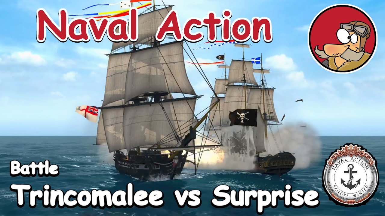 Морские бои — сражения — Тринкомали против Эссекса и Сюрприз