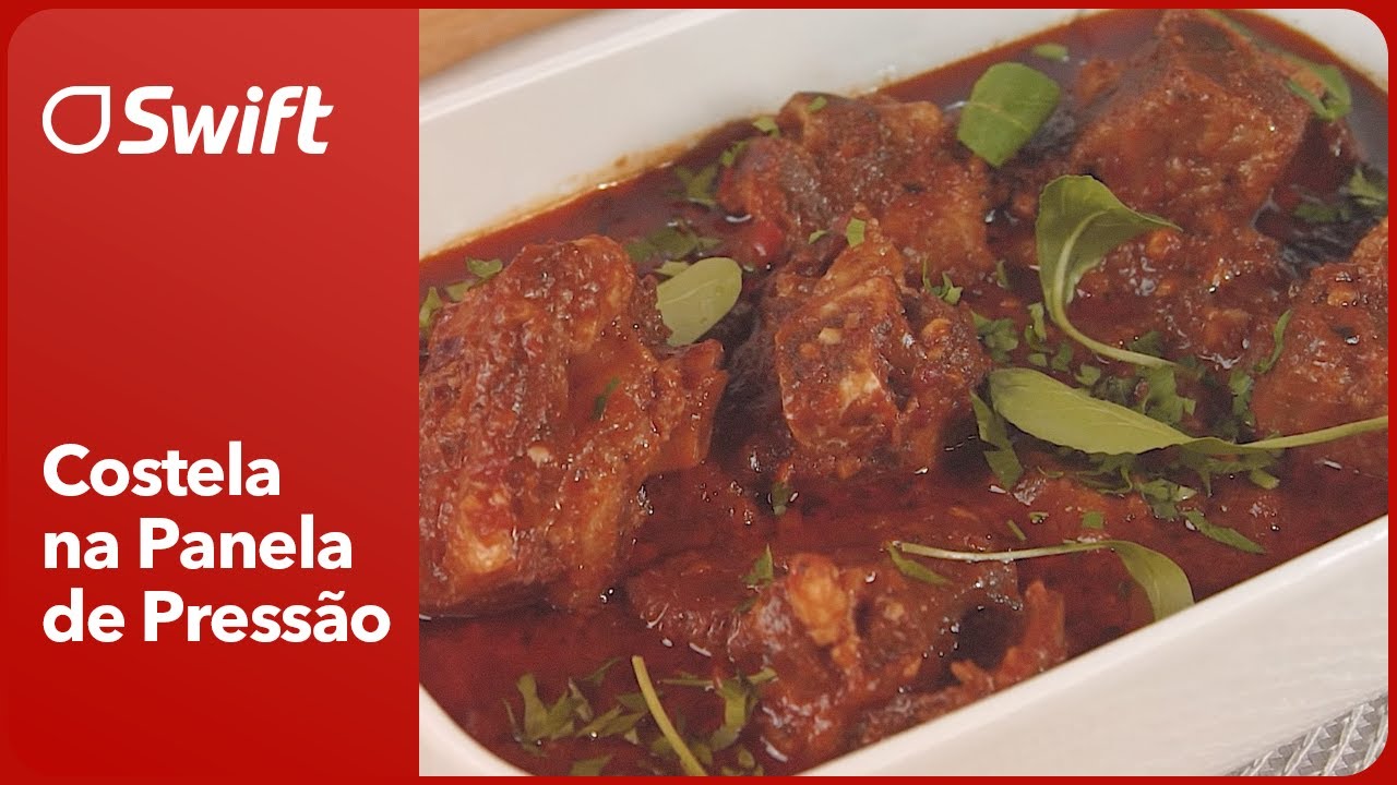 COSTELA NA PANELA DE PRESSÃO | Receitas na Pressão | Swift
