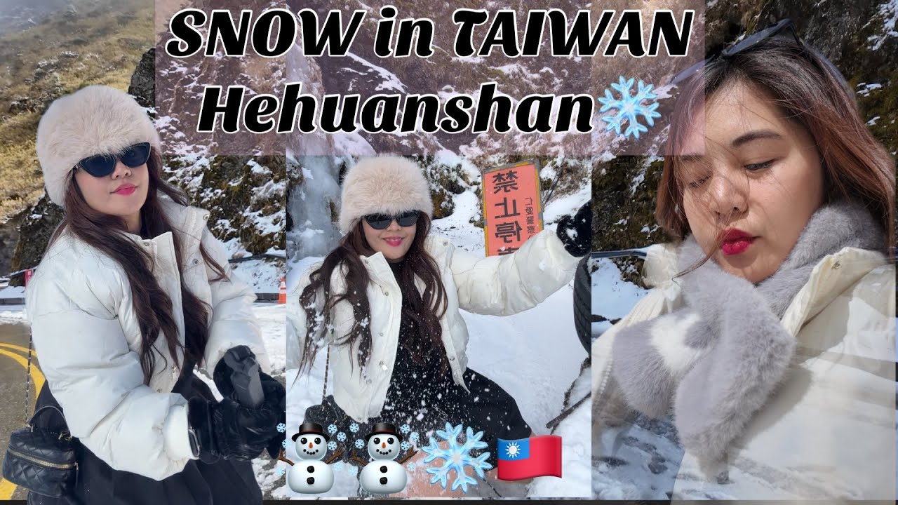 Snow Mountain in Taiwan Hehuanshan 🇹🇼❄️
