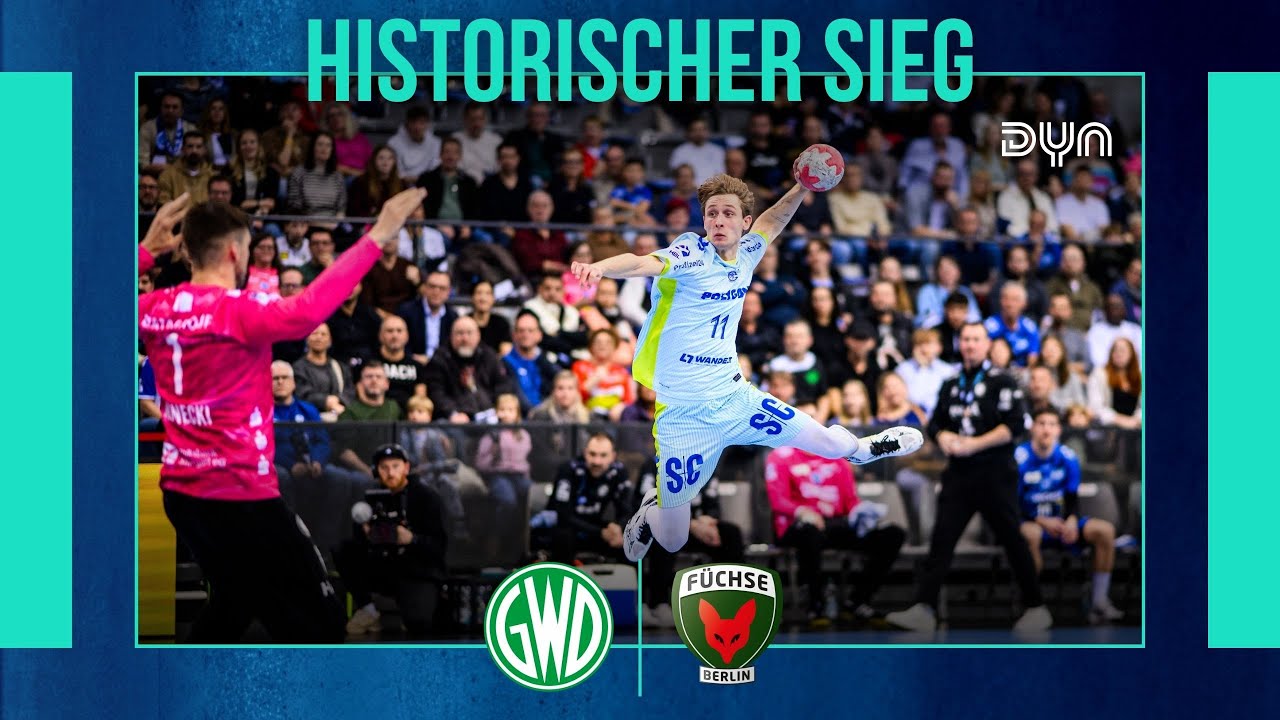 Highlights: GWD Minden vs. Füchse Berlin (Saison 2025/26) Dyn Handball | DAIKIN HBL