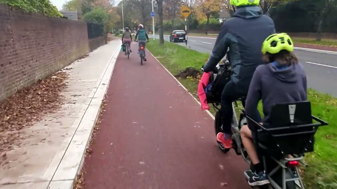 Work in progress: Stillorgan Park Road Walking and Cycle Improvement Scheme