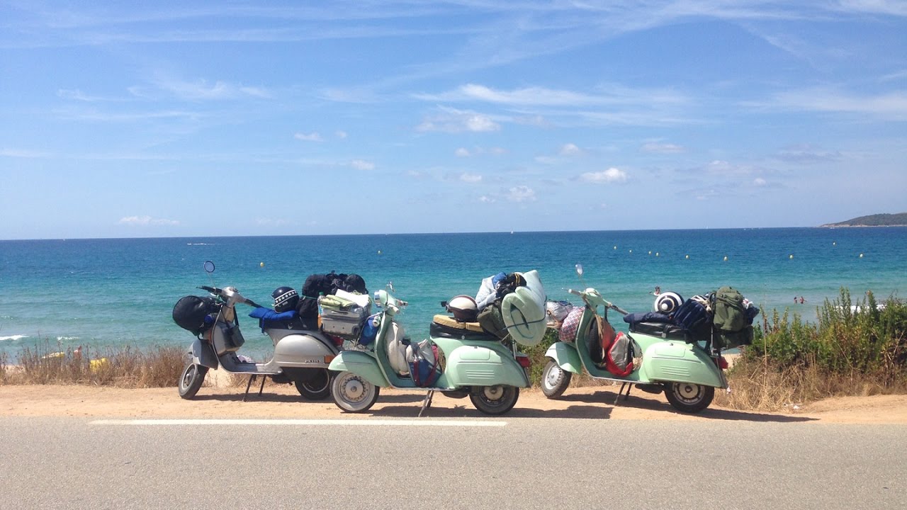 Vespa Corsica tour 2016