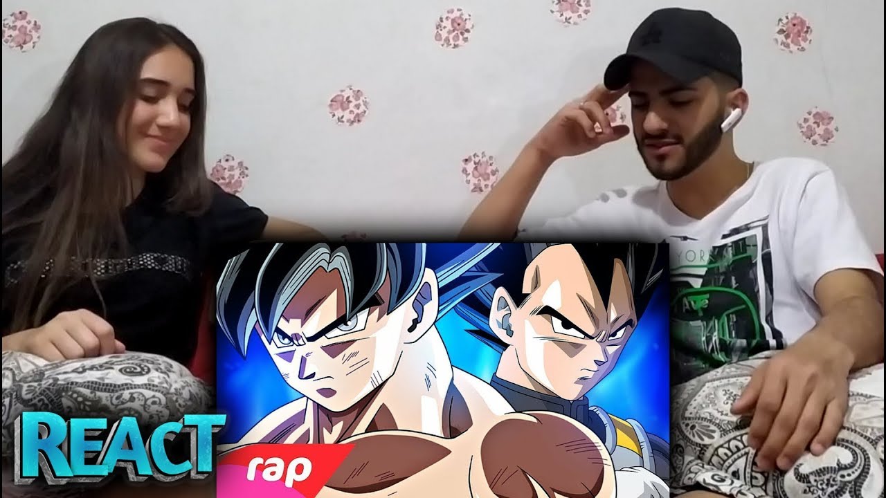 REACT - Rap do Goku e Vegeta (Dragon Ball Super) O HOMEM MAIS FORTE DO UNIVERSO 7 MINUTOZ