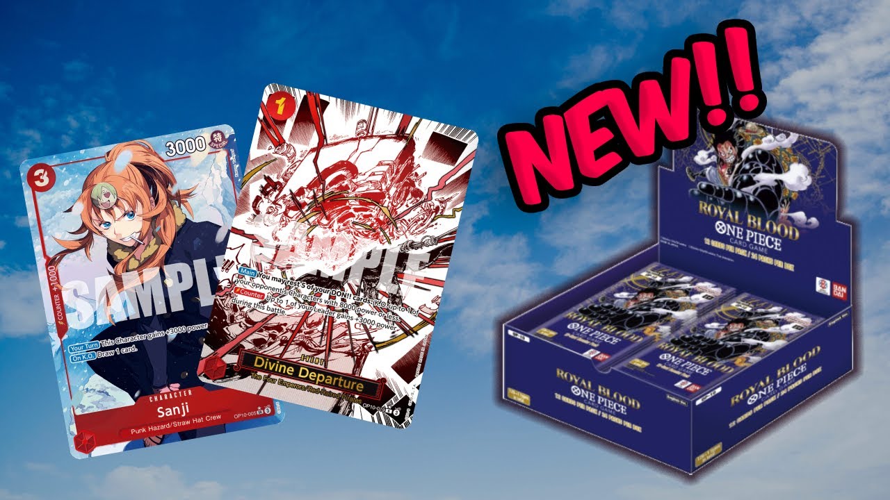 Early OP10 Booster Box opening