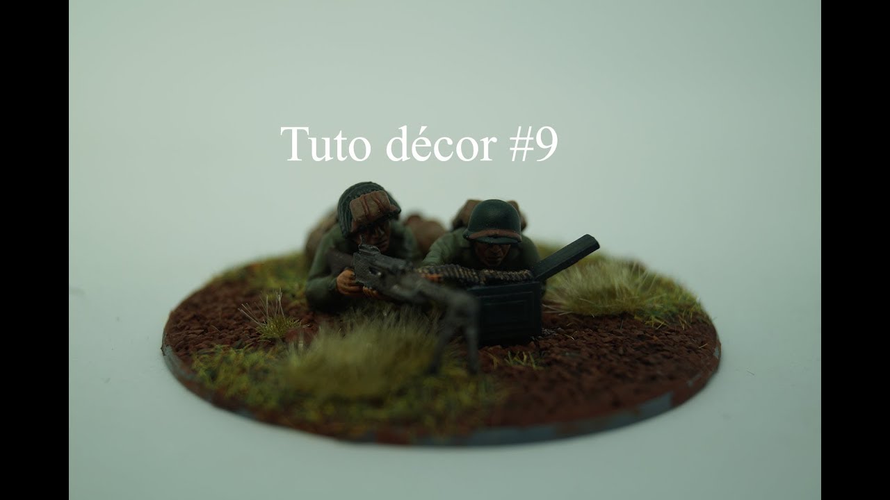Tuto décor #9 Soclage Bolt action style bocage