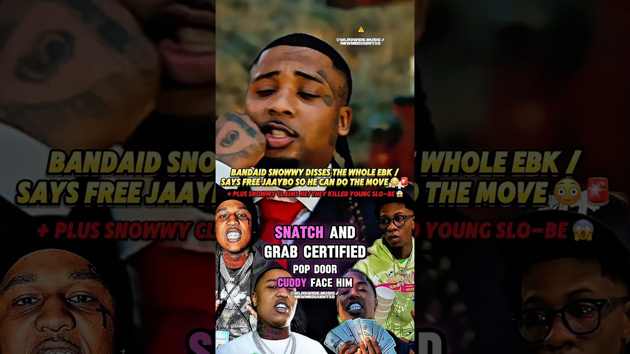 Bandaid Snowwy disses EBK Jaaybo & All EBK&rsquo;s 😱🚨 #ebkjaaybo #ebkyoungjoc #flyboys #stockton #norcal
