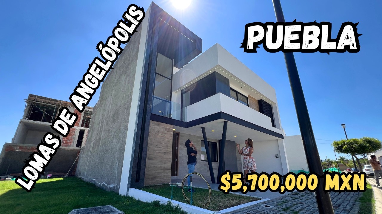 Elegancia y Exclusividad en Lomas de Angelópolis, PUEBLA ¡Descubre Esta Casa Única! #casasenpuebla