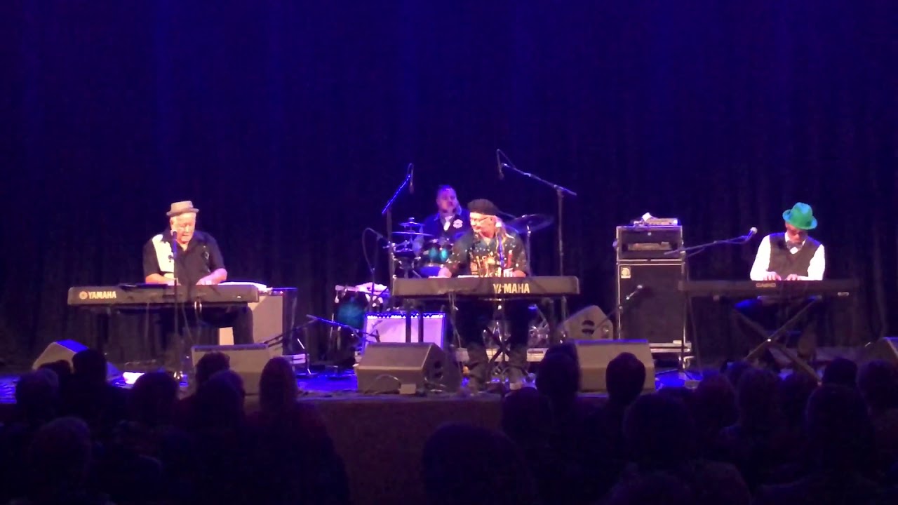 Blues in Hell 2018; Diz Watzon, Reidar Larsen  & Dr. Bekken and on drums Connor McRae Hammergren