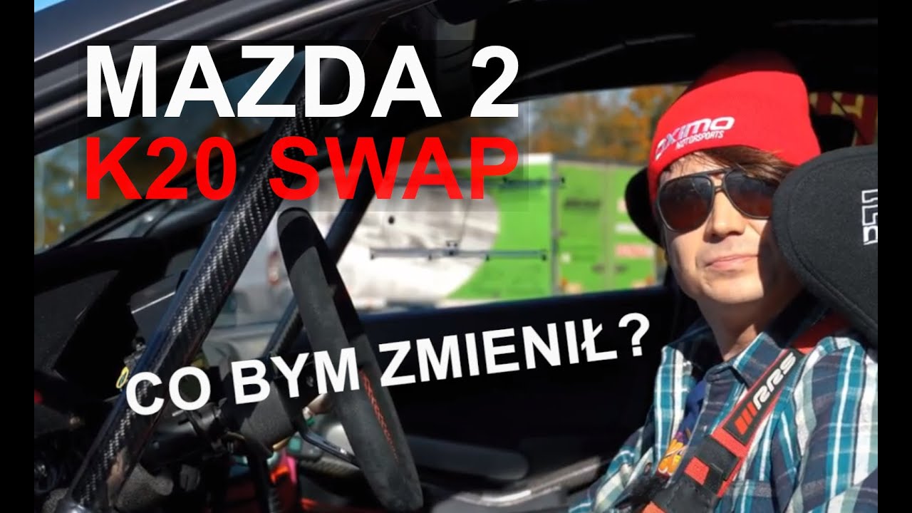 Mazda 2 i SWAP na K20 Honda. Jak to jeździ? | radzio FLAT OUT
