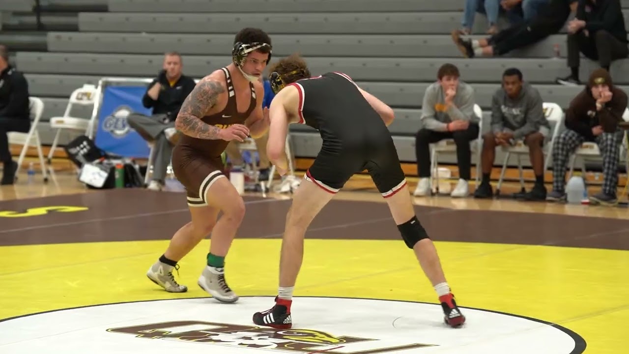 QU Men's Wrestling vs Drury-GLVC Tournament