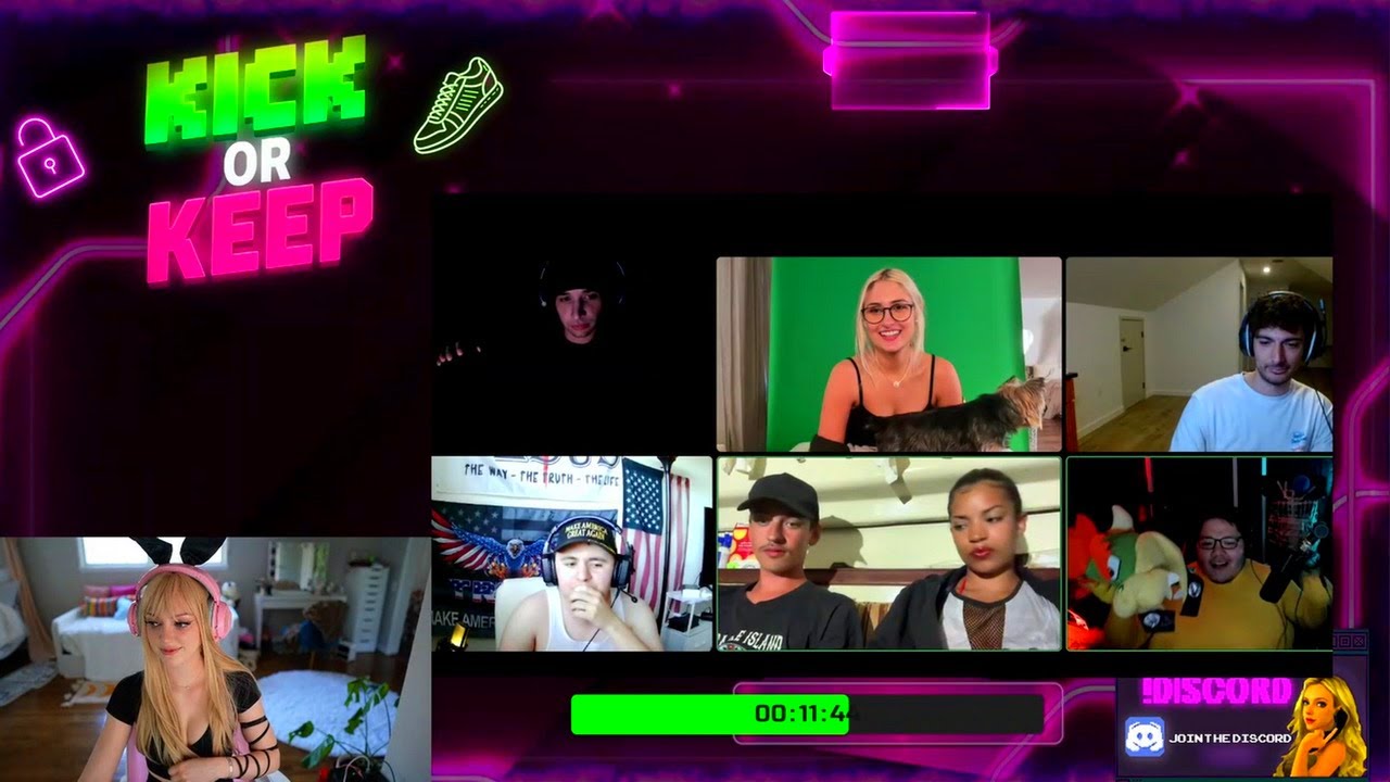 KICK or KEEP - Episode 1 | Kimmee ft. Ice Poseidon, Shoovy, XenaTheWitch and Others