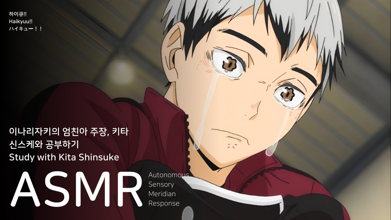 ASMR 하이큐!!: 이나리자키의 엄친아, 키타 신스케와 공부하기 | Haikyuu!! Kita Shinsuke Ambience