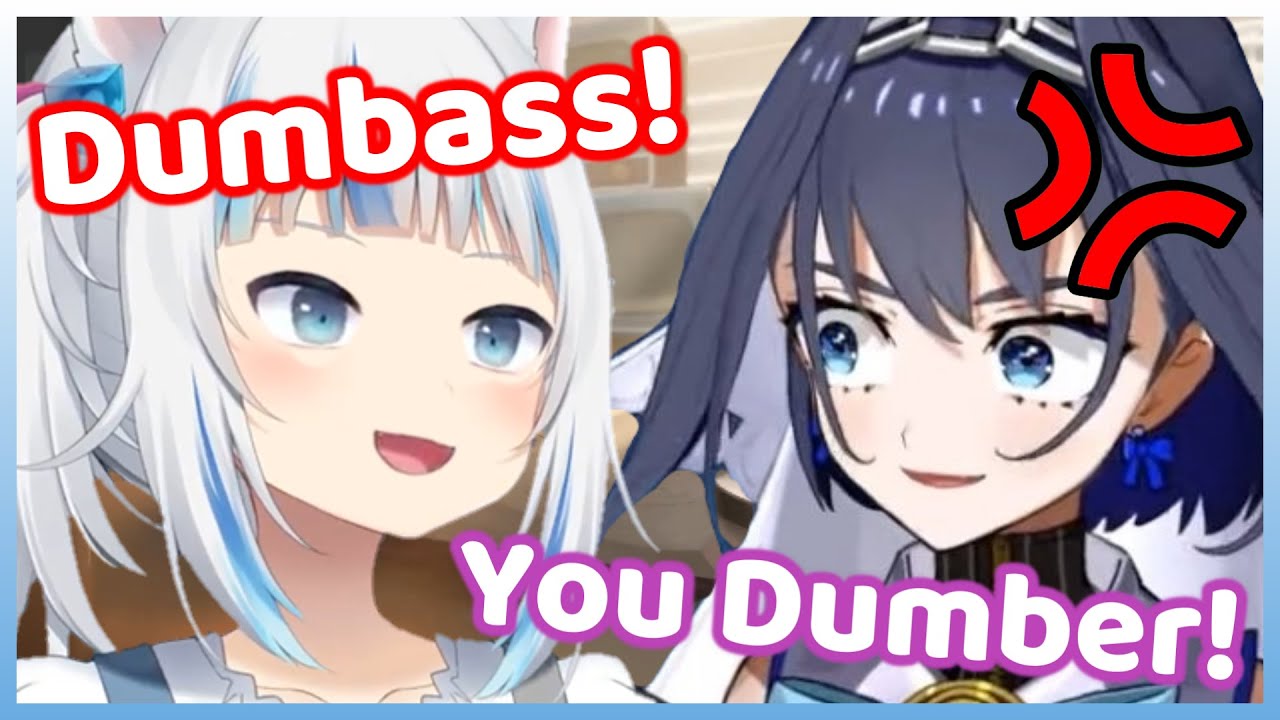 Gura and Kronii Can't Stop Roasting Each Other! (Hololive)