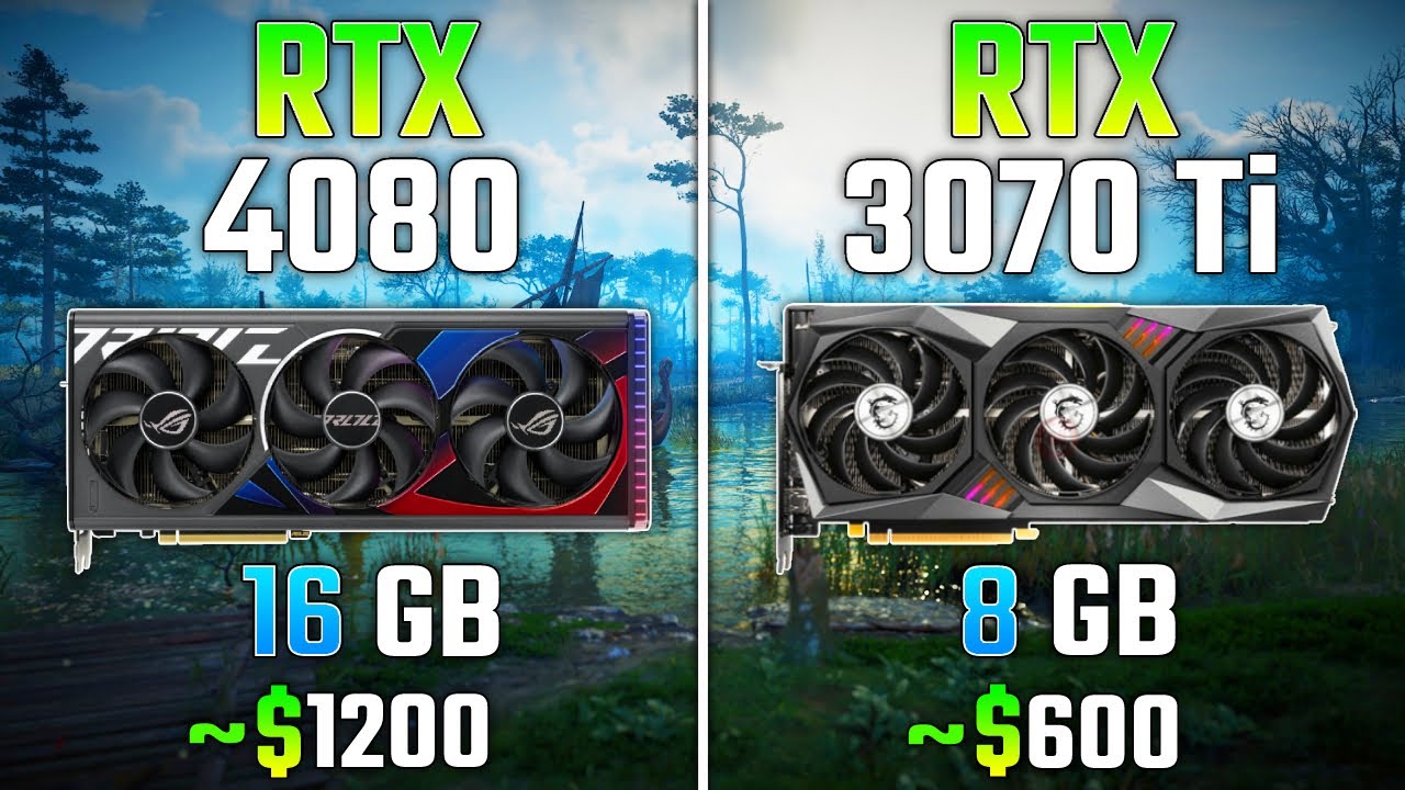 NVIDIA RTX 4080 vs RTX 3070 Ti | Test in 7 Games