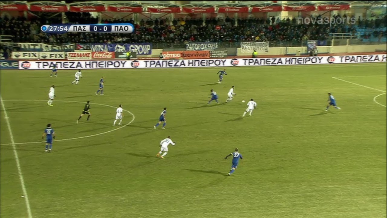 ΠΑΣ Γιάννινα - Παναθηναϊκός(0-1), 15/01/2012