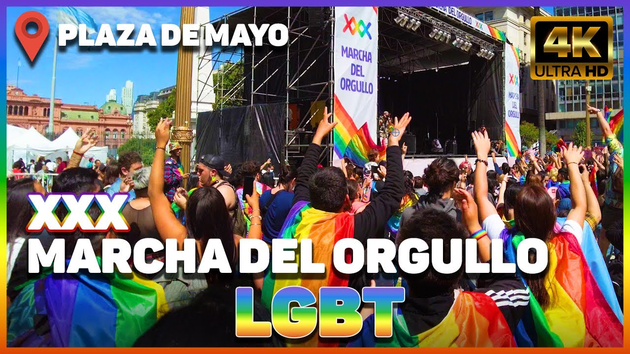 Marcha del OrgulloBA LGBTIQ+.  Buenos Aires Argentina noviembre 2021.