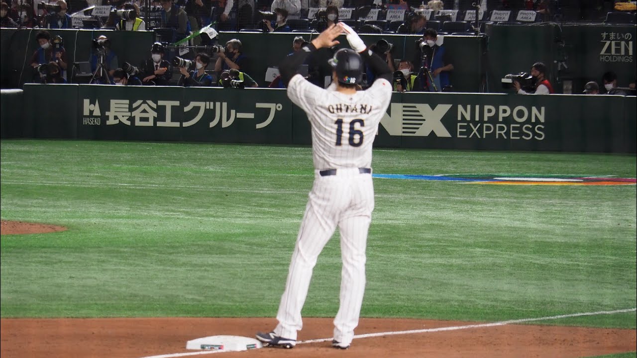 【WBC】先発大谷翔平‼︎侍ジャパン東京ドームのスターティングメンバー発表の盛り上がりが半端じゃない‼︎#侍ジャパン #大谷翔平