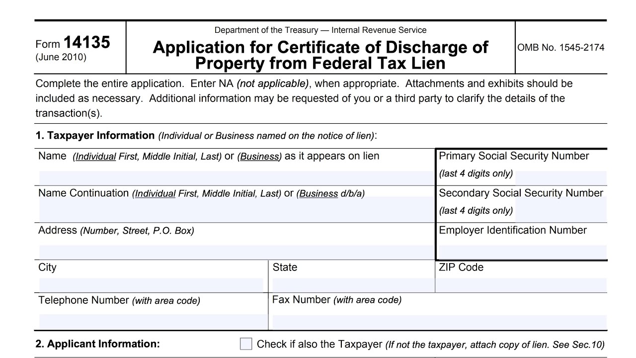 IRS Form 14135 walkthrough - ARCHIVED COPY - READ COMMENTS ONLY