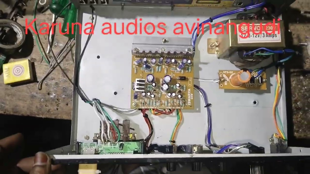 rework  4440 ic stereo amplifier use for wood work shop