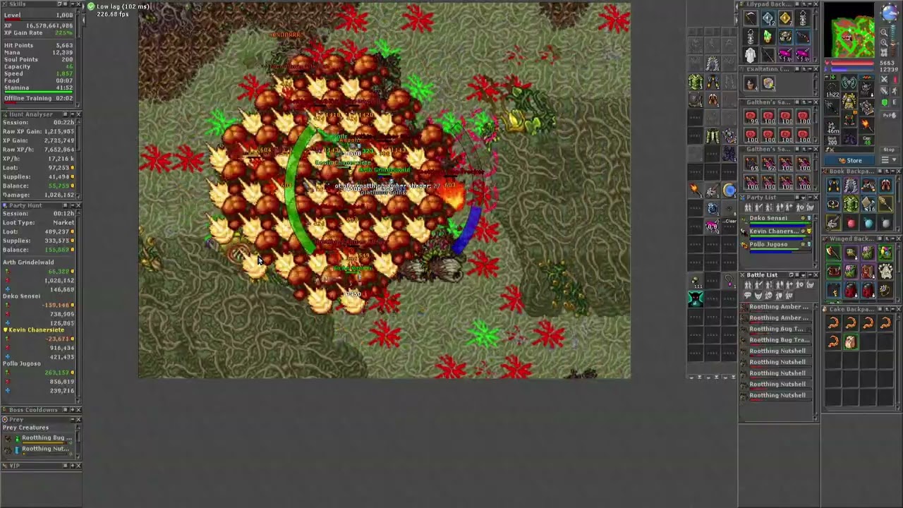 Hunt Pt x4 Rootthing - Podzilla Maw 12kk raw