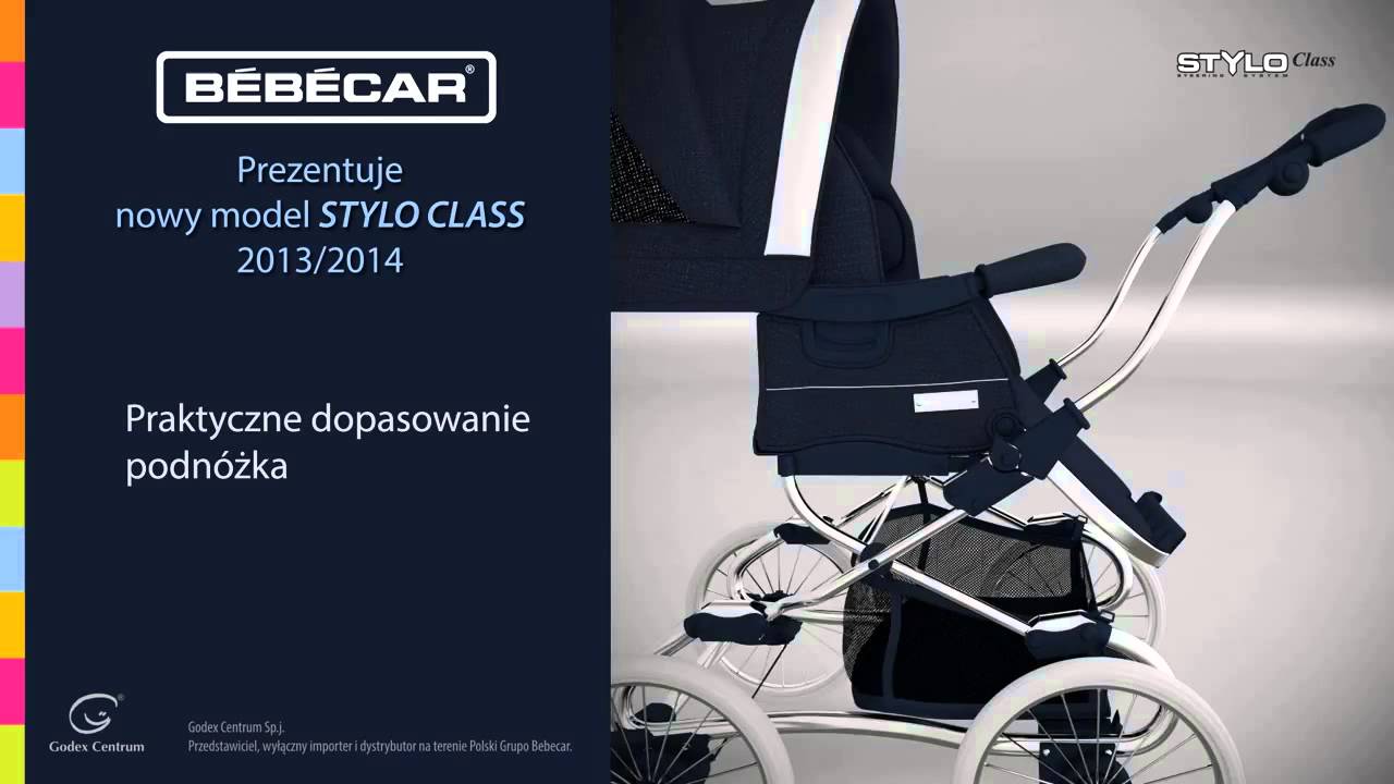 Bebecar Stylo Class - Видео обзор коляски