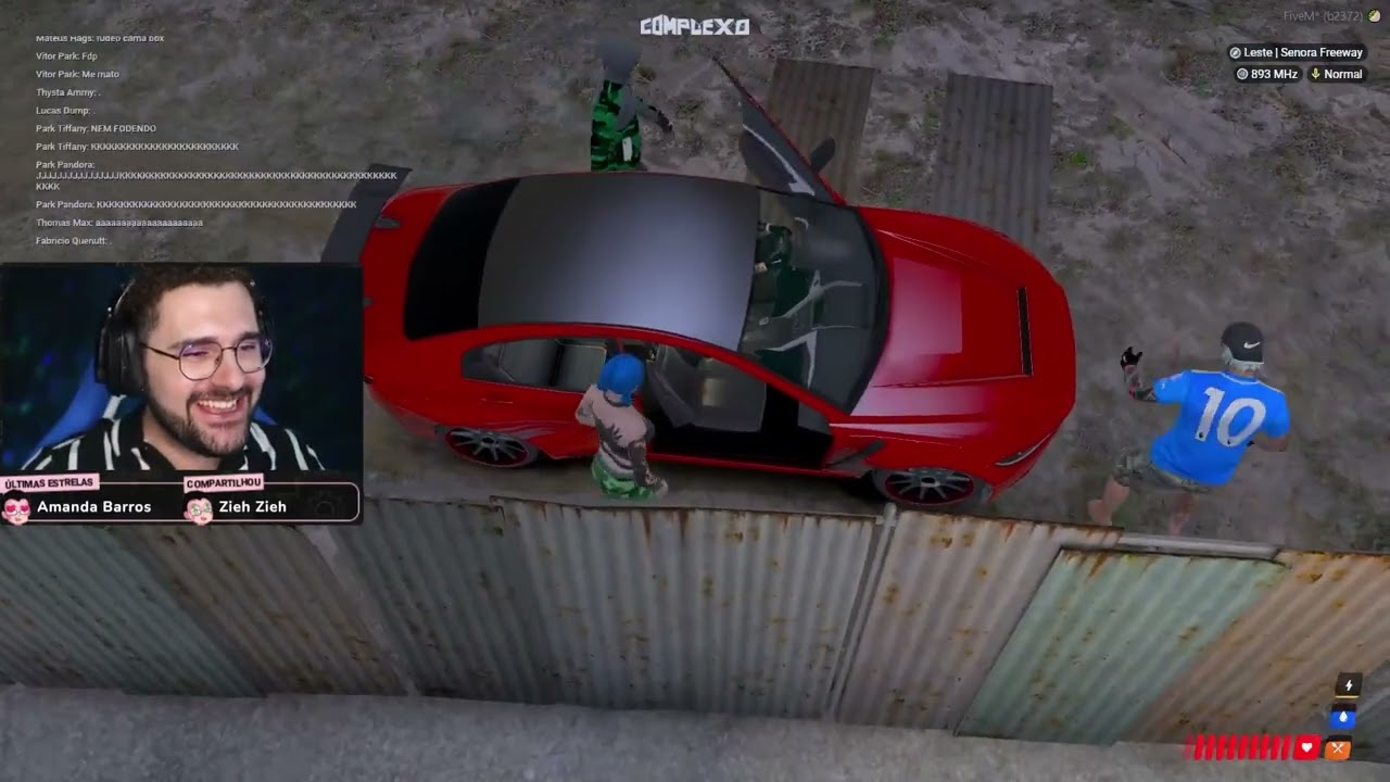 Blue gadando Batata durante rota da Grota 😳 Park Tiffany GTA RP