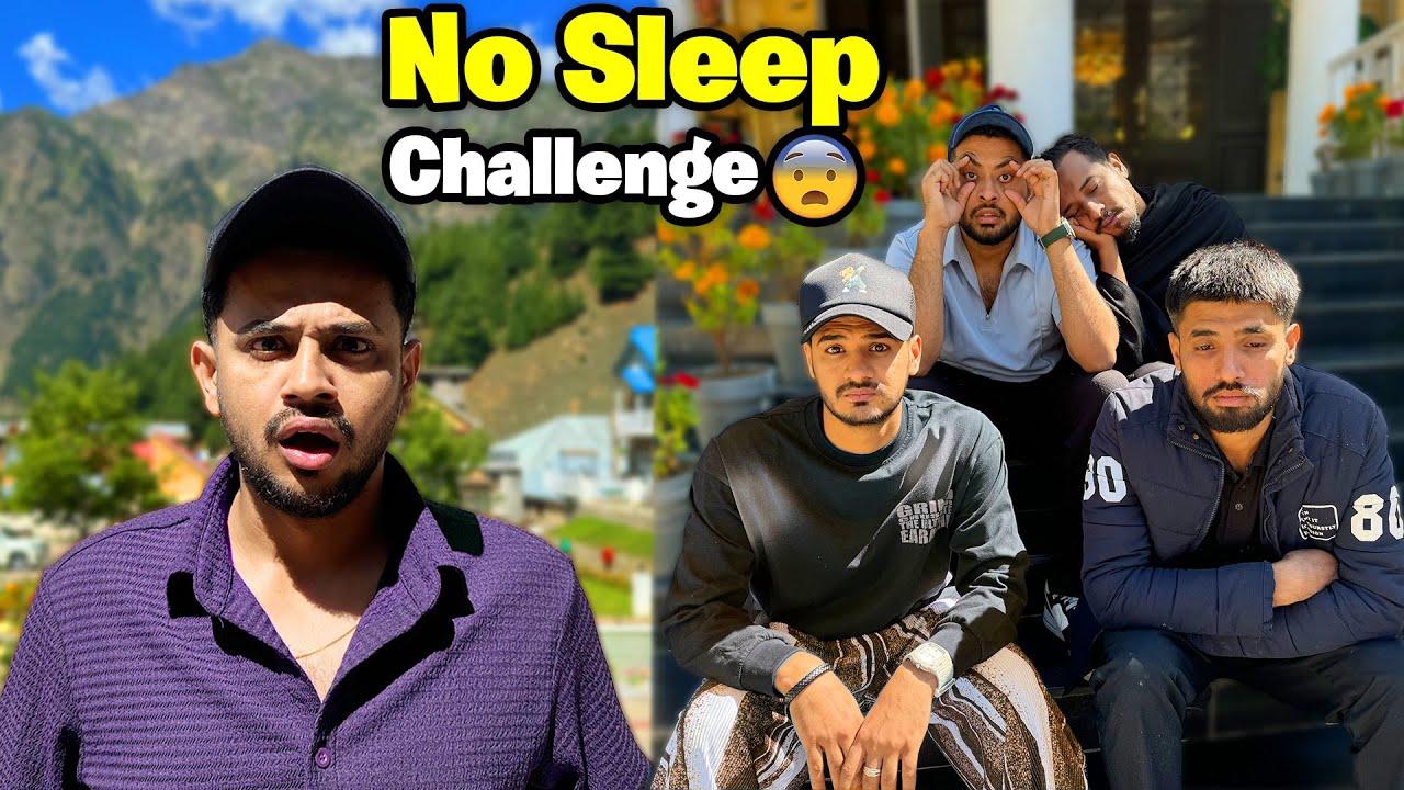 Kisi ko sony Nahi Dia😂😂 || No Sleeping Challenge Gone Wrong