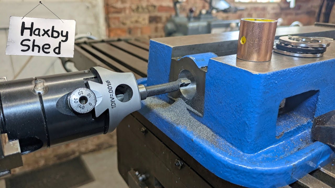 HS317 Vevor milling vice improvements – bushing & bearing