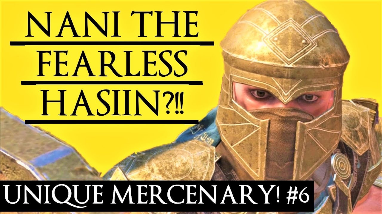 DESOLATION OF MORDOR - UNIQUE MERCENARY & QUOTE #6 HASIIN THE FEARLESS!!
